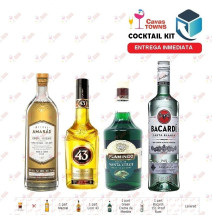 Cocktail Kit Mexican Flag 3 Mezcal Receta Recipe - Cavas Towns