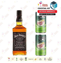 Cocktail Kit Bear Hug - 1 (Whisky Shower) Receta Recipe - Cavas Towns