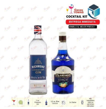 Cocktail Kit Blue Sapphire Receta Recipe - Cavas Towns