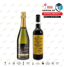 Cocktail Kit Champagne Cocktail Receta Recipe - Cavas Towns