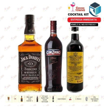 Cocktail Kit Classic Jack Daniels Manhattan Receta Recipe - Cavas Towns