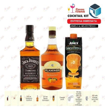 Cocktail Kit Comfort Peach Receta Recipe - Cavas Towns