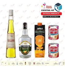 Cocktail Kit Golden Dream Receta Recipe - Cavas Towns