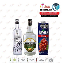 Cocktail Kit Grape Quencher Receta Recipe - Cavas Towns