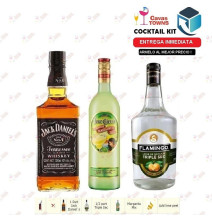 Cocktail Kit Jack Daniel's Hat Dance Manhattan Receta Recipe - Cavas Towns
