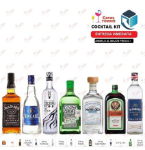 Ginebra Richmond Cocktail Kit Immigration Board Receta Recipe - Cavas Towns