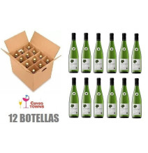 Caja 12 Botellas Vino Blanco Español Canals & Nubiola Seco750 Ml - Cavas Towns