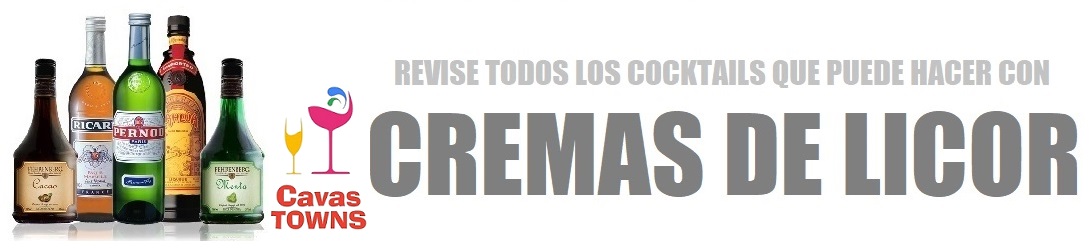 Cocktails elaborados con cremas de licor
